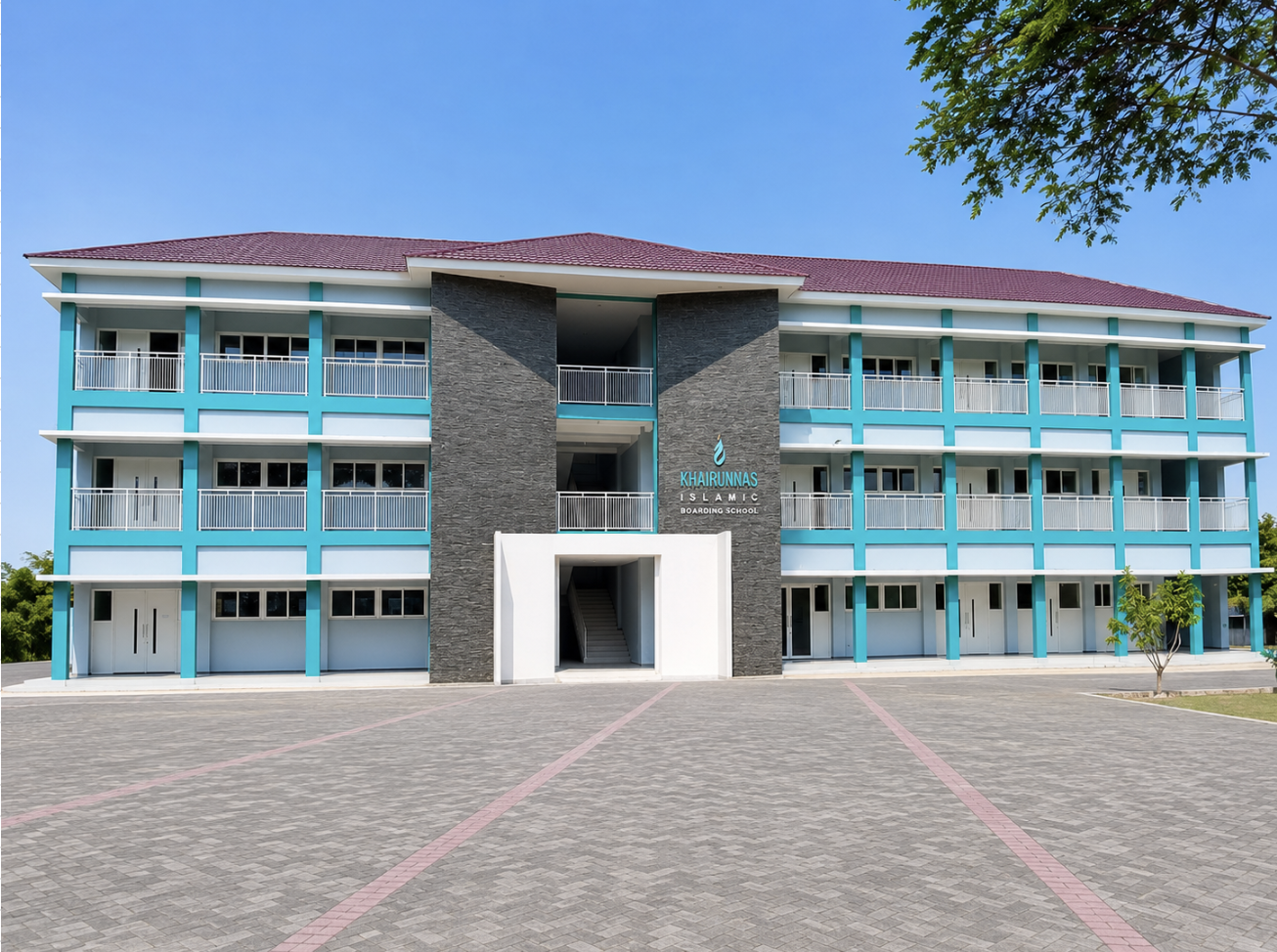 Gedung Khairunnas Islamic Boarding School Madiun (Setara SMP)